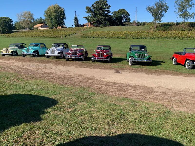 Jeepster at the Fall Meet